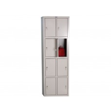 Металлический шкаф для раздевалок ПРАКТИК LS-24